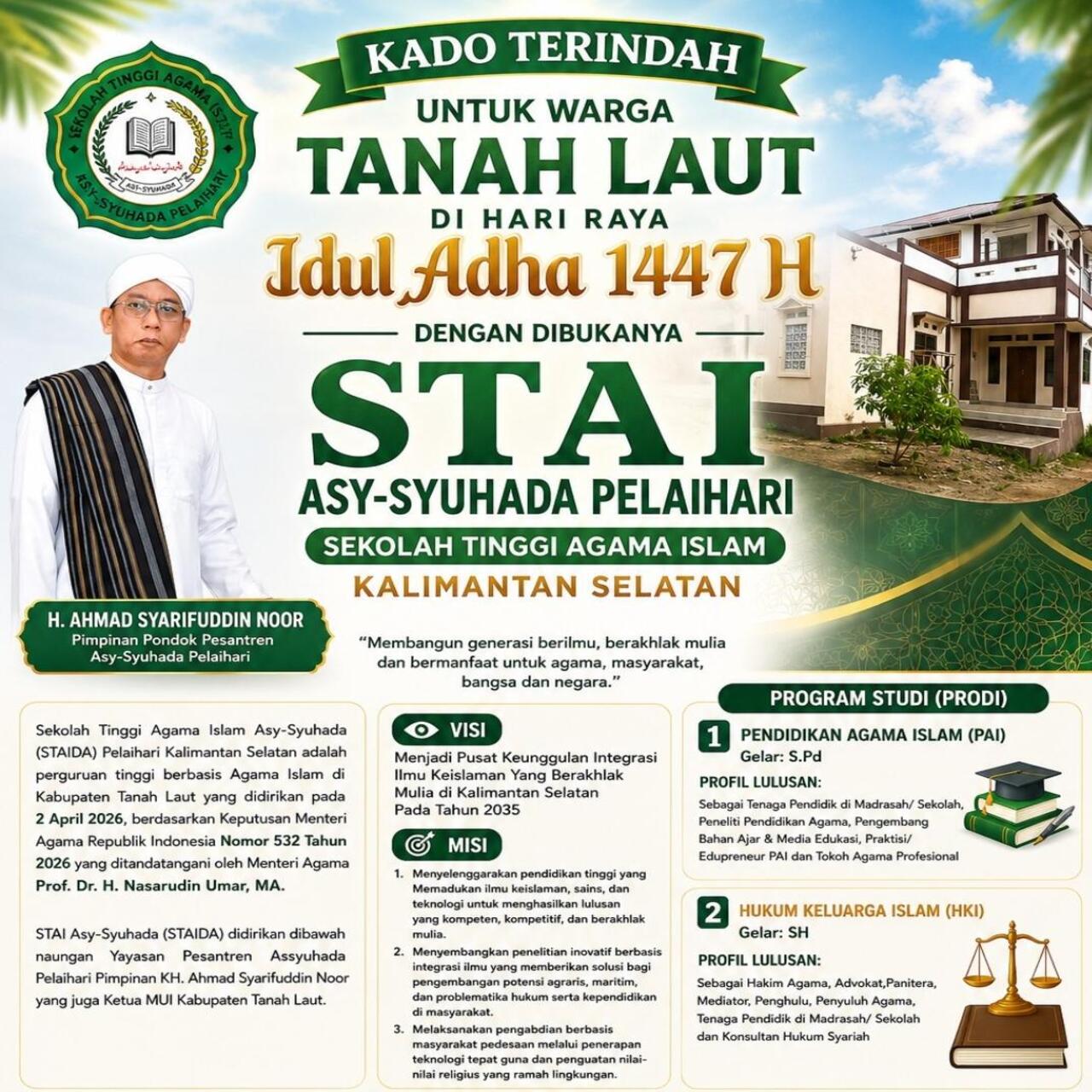 Perjuangan Pendirian STAI